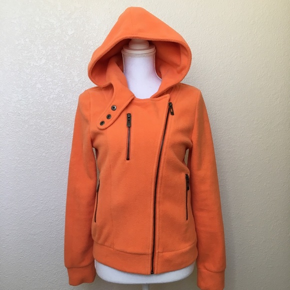 doublju fleece moto jacket